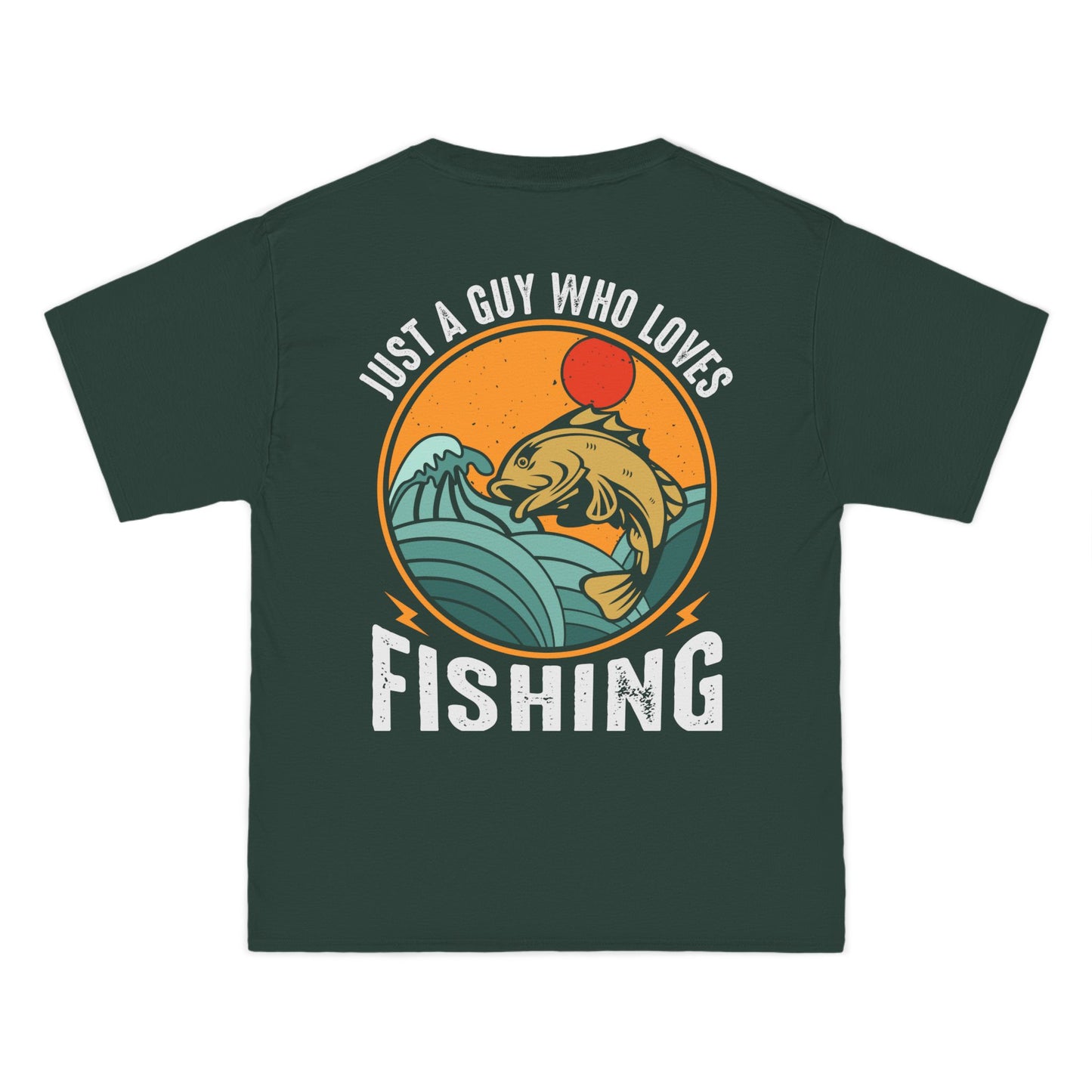 JUST A GUY WHO LOVES FISHING x Oversized Tee