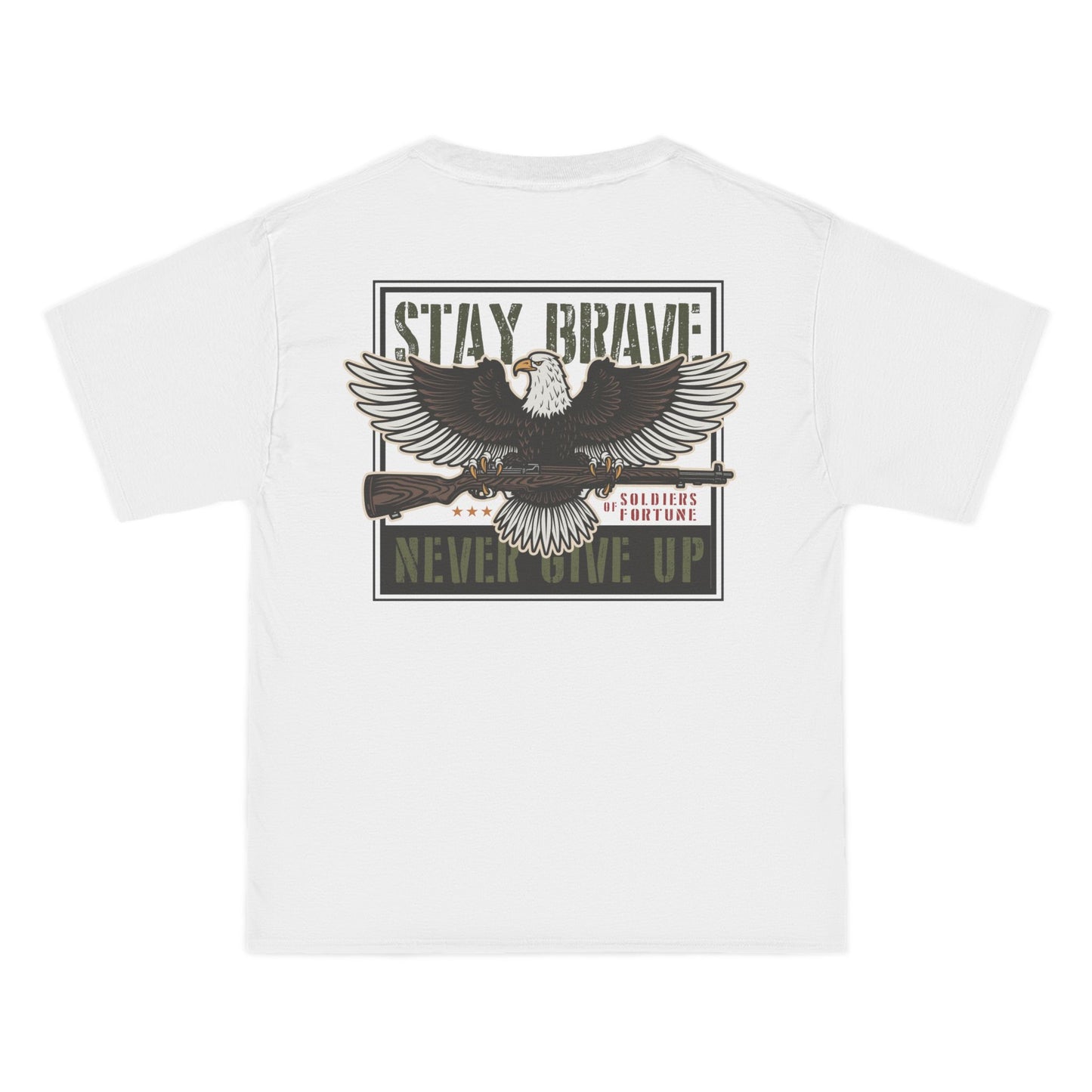 NEVER GIVE UP x Oversized Tee