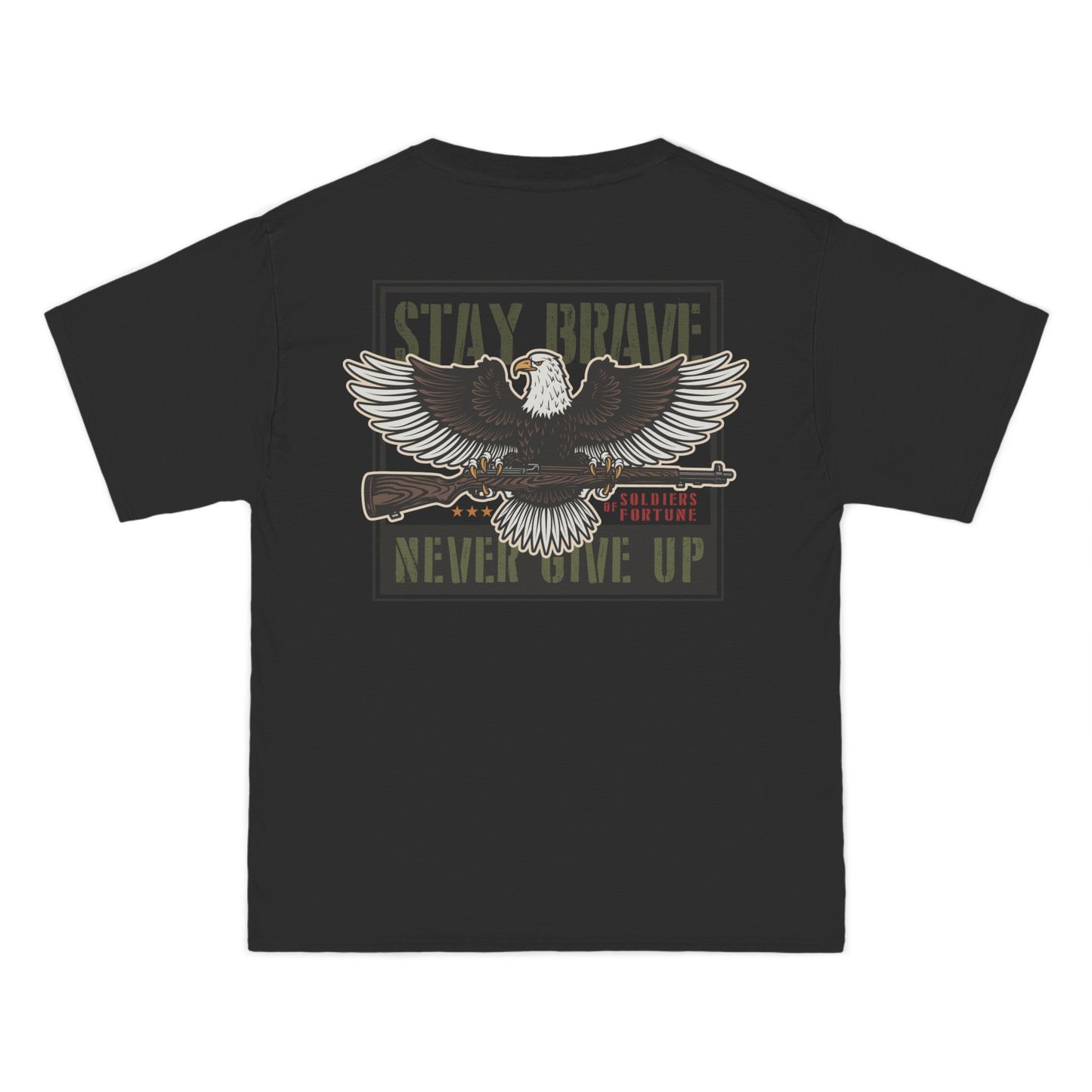 NEVER GIVE UP x Oversized Tee