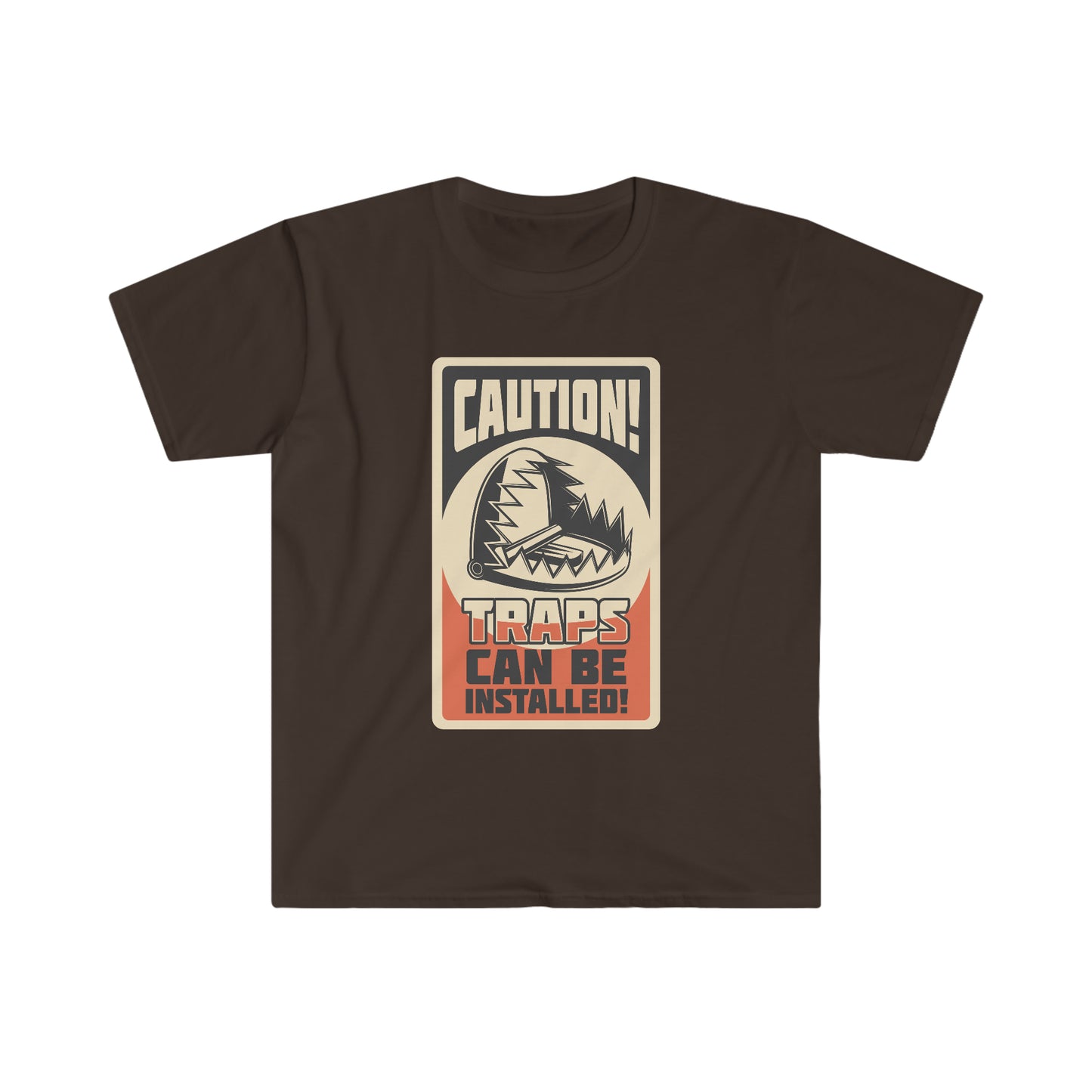 CAUTION! TRAPS CAN BE INSTALLED x Regular Tee