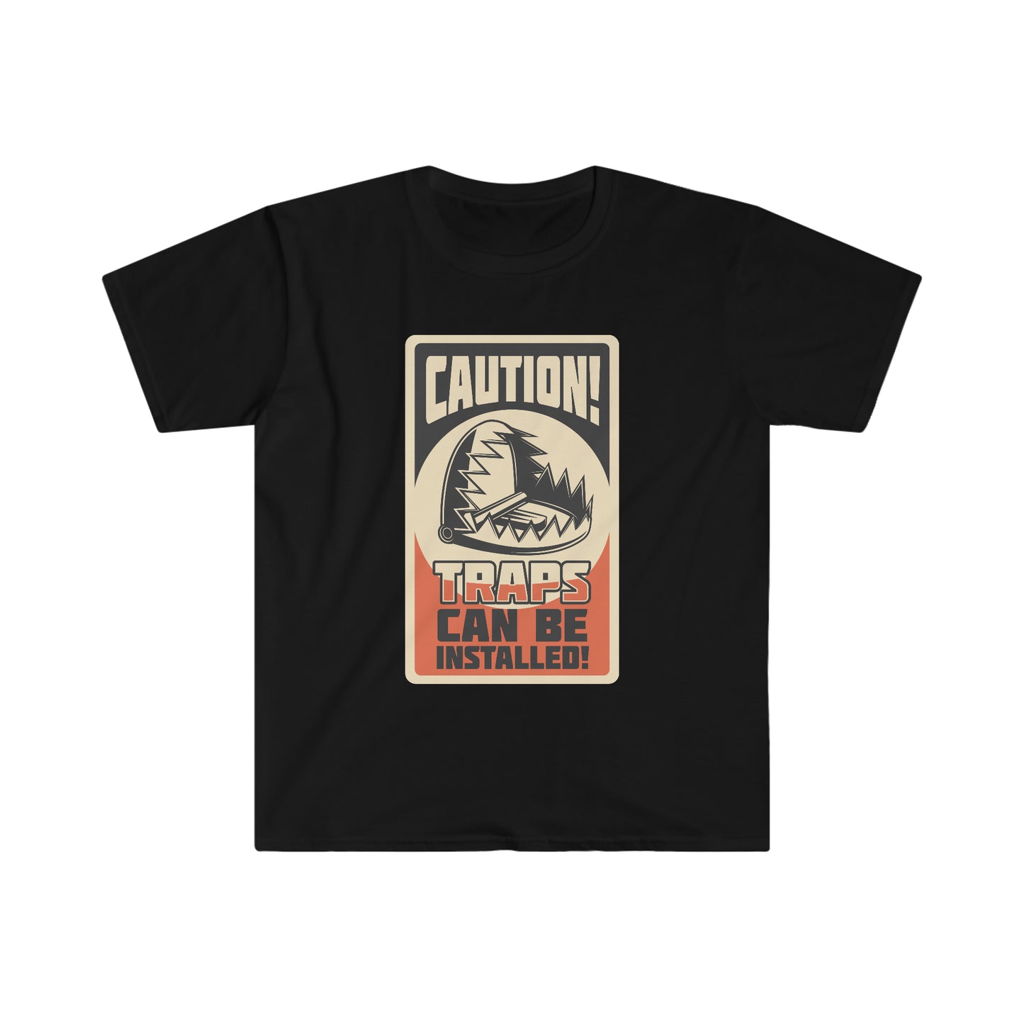 CAUTION! TRAPS CAN BE INSTALLED x Regular Tee