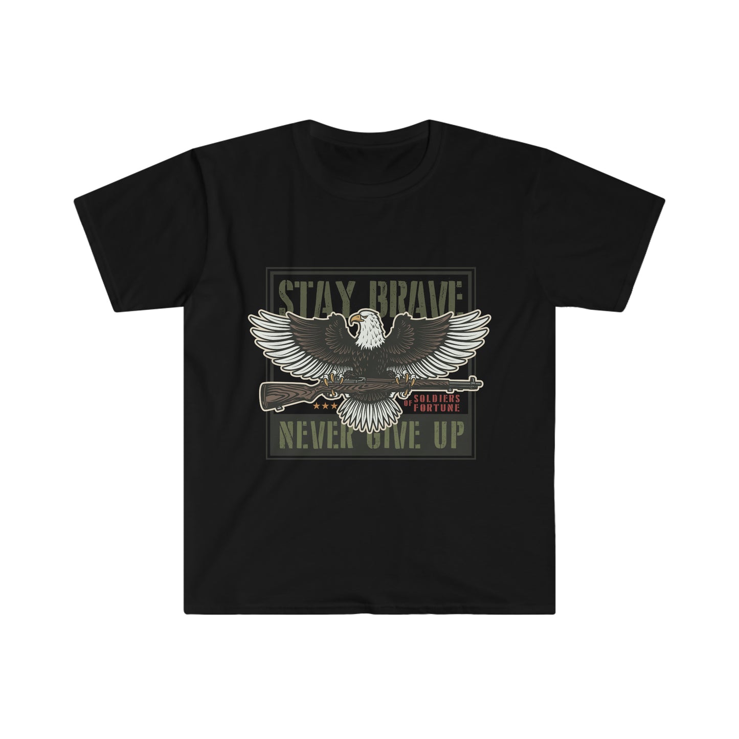 NEVER GIVE UP x Regular Tee