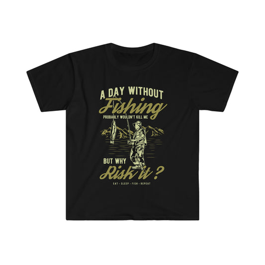 A DAY WITHOUT FISHING x Regular Tee