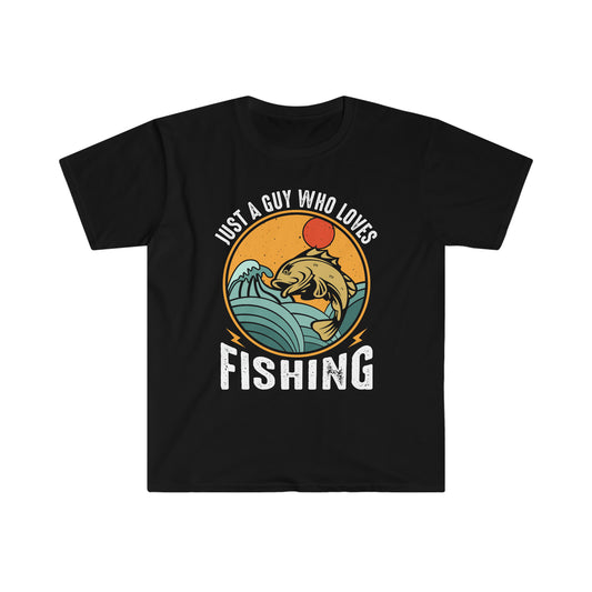 JUST A GUY WHO LOVES FISHING x Regular Tee