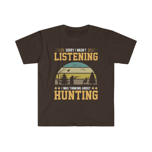 I WAS THINKING ABOUT HUNTING x Regular Tee