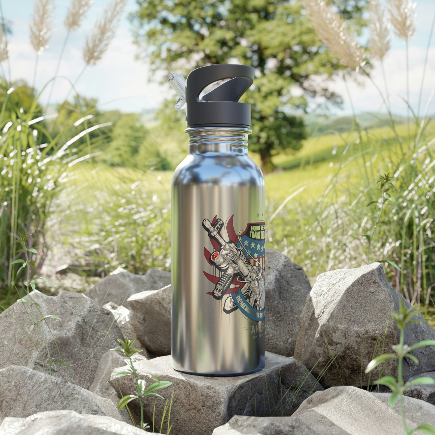 HONOR THE FALLEN x Water Bottle