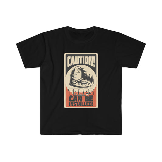 CAUTION! TRAPS CAN BE INSTALLED x Regular Tee